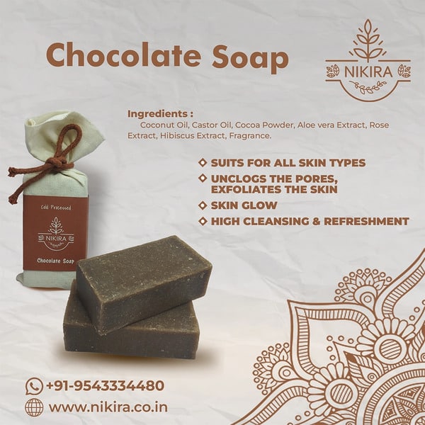 Chocolate Soap - 75grams