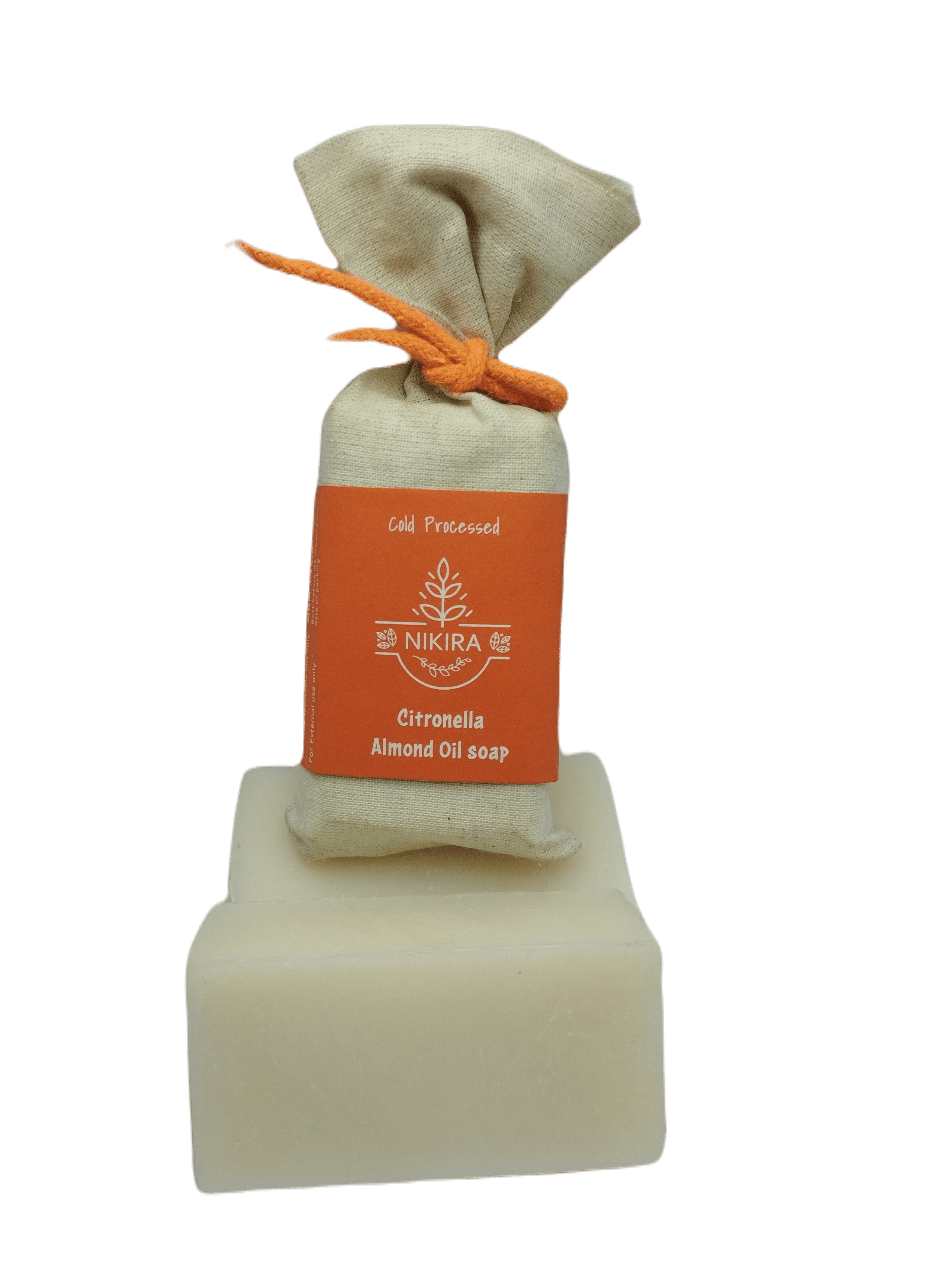 Citronella Almond Oil Soap - 75grams - Image 3