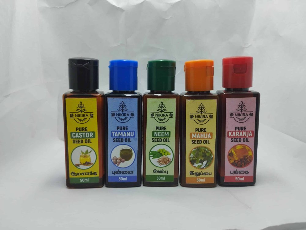 Pure Karanja (Pungai) Seed Oil - 50ml - Image 2