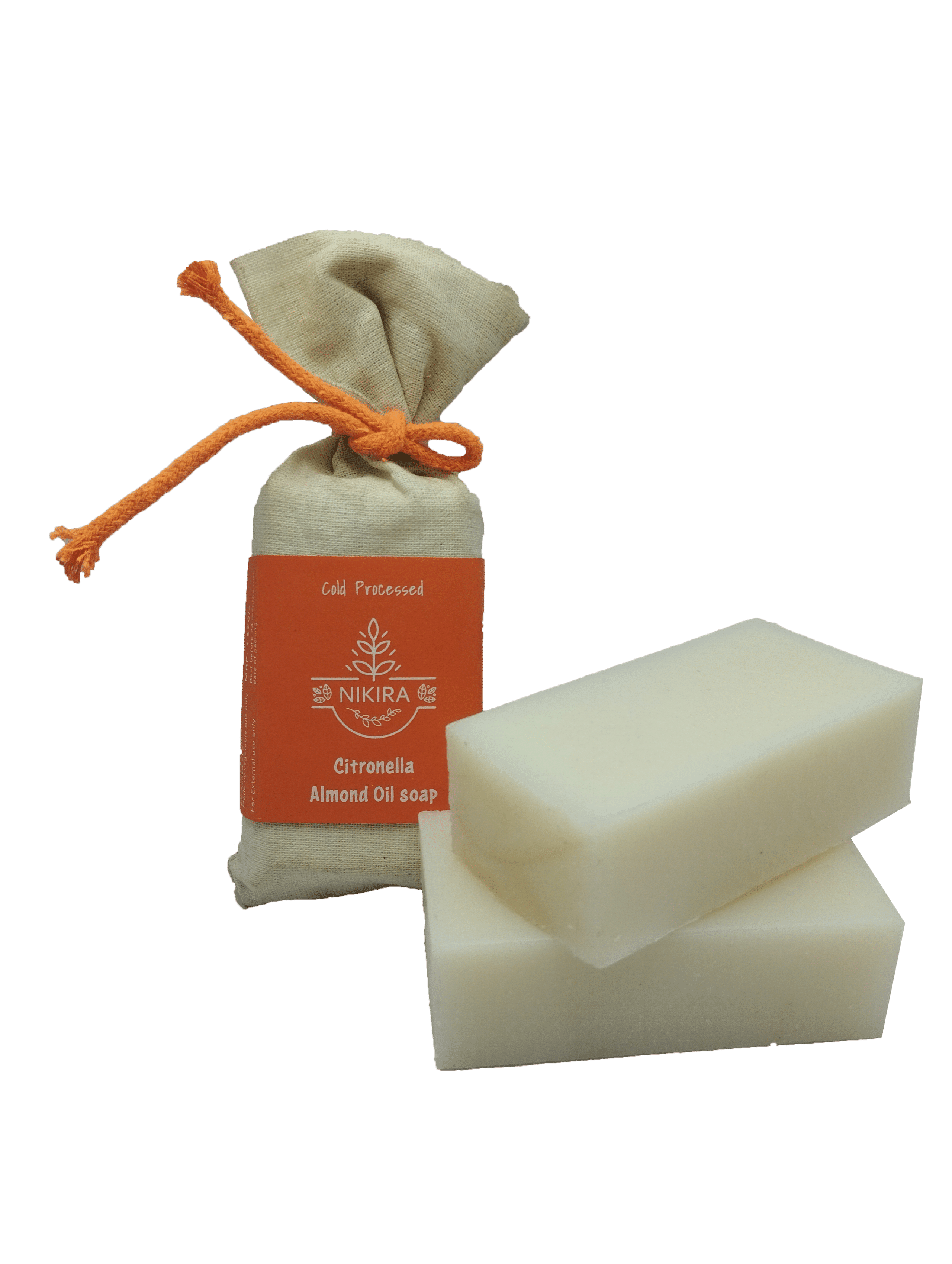 Citronella Almond Oil Soap - 75grams - Image 2