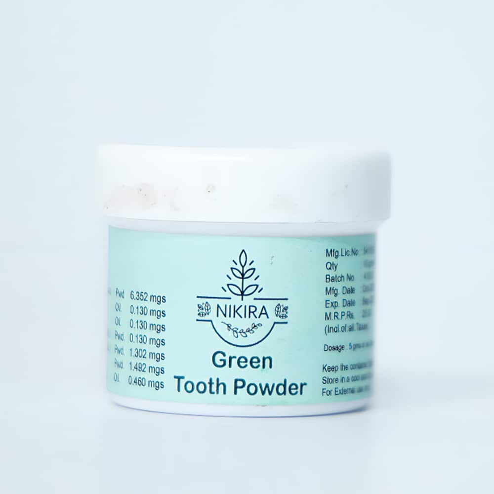 Green Tooth Powder - 10grams