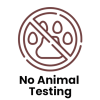 No animal Testing